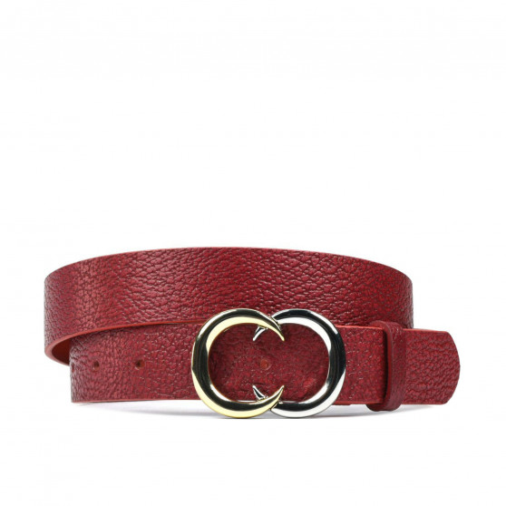 Damen Gürtel 12m rot biz Damen Gürtel 12m rot biz