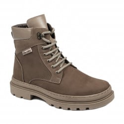 Herrenstiefel 4144 kombiniertes braunes Bufo