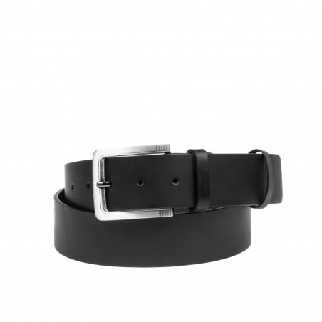 Herren Gürtel 34b mattschwarz