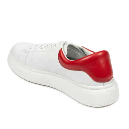 Damen-Sneaker 6008 in Weiß kombiniert