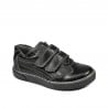 Kleinkinderschuhe 16-2c Schwarz