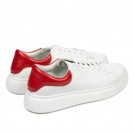 Damen-Sneaker 6008 in Weiß kombiniert