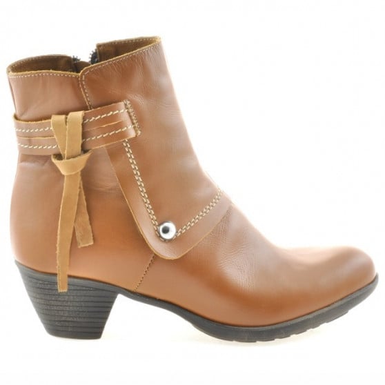 Damenstiefeletten 3252 gewachstes Braun Damenstiefeletten 3252 gewachstes Braun