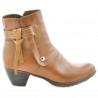 Damenstiefeletten 3252 gewachstes Braun