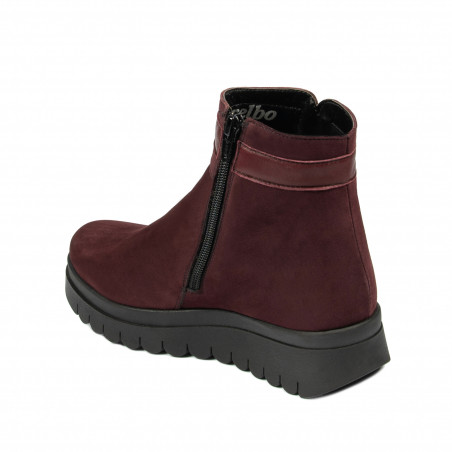 Damenstiefeletten 3342 Bufo Bordeaux