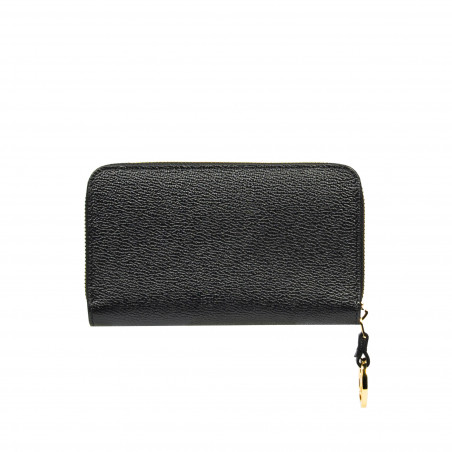 Damenportemonnaie 204g schwarz Kaviar