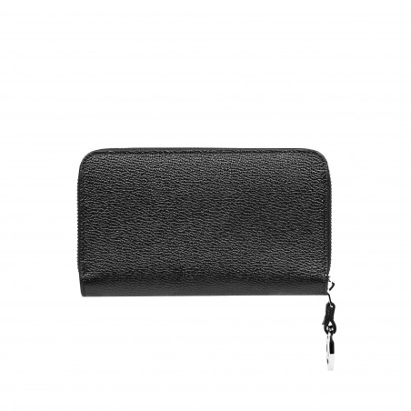 Damen-Geldbörse 204g 01 schwarz Kaviar