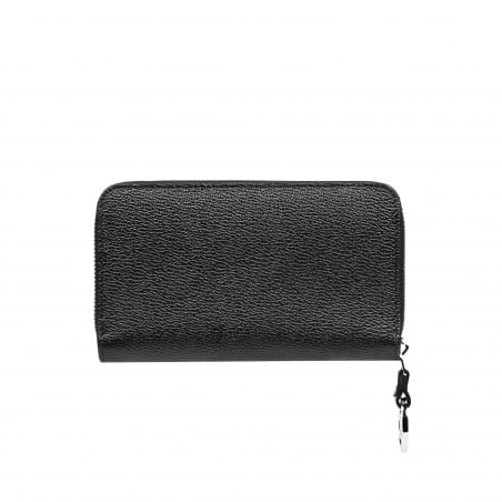 Damen-Geldbörse 204g 01 schwarz Kaviar