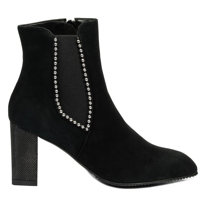 Damenstiefel 1174 schwarz Antilope