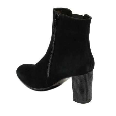 Damenstiefel 1174 schwarz Antilope