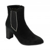 Damenstiefel 1174 schwarz Antilope