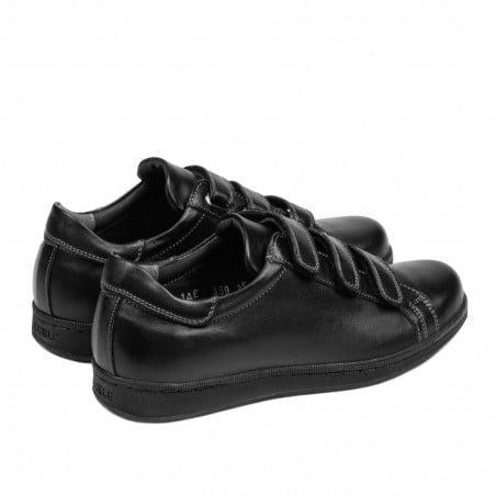 Jugend-Sportschuhe 369sc schwarz Klettverschluss