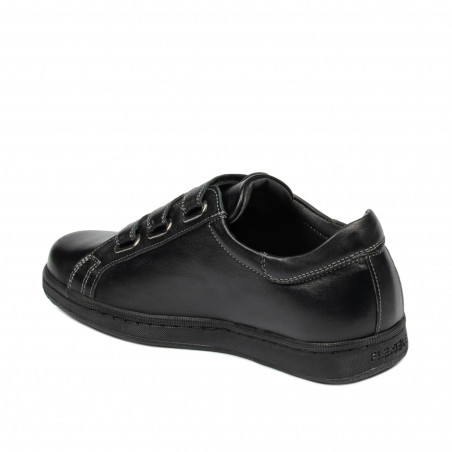 Jugend-Sportschuhe 369sc schwarz Klettverschluss