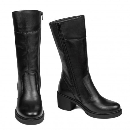 Damenstiefel 3398 schwarz