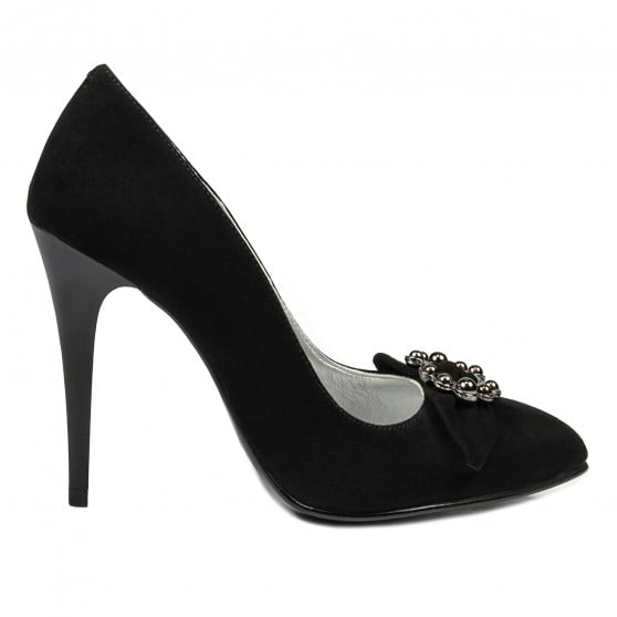 Elegante Damenschuhe 1279 schwarz Antilope Elegante Damenschuhe 1279 schwarz Antilope