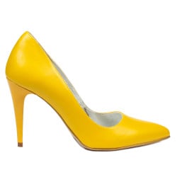 Elegante Damenschuhe 1246 gelb