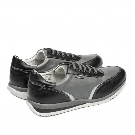 Jugendsportschuhe 374 schwarz+grau