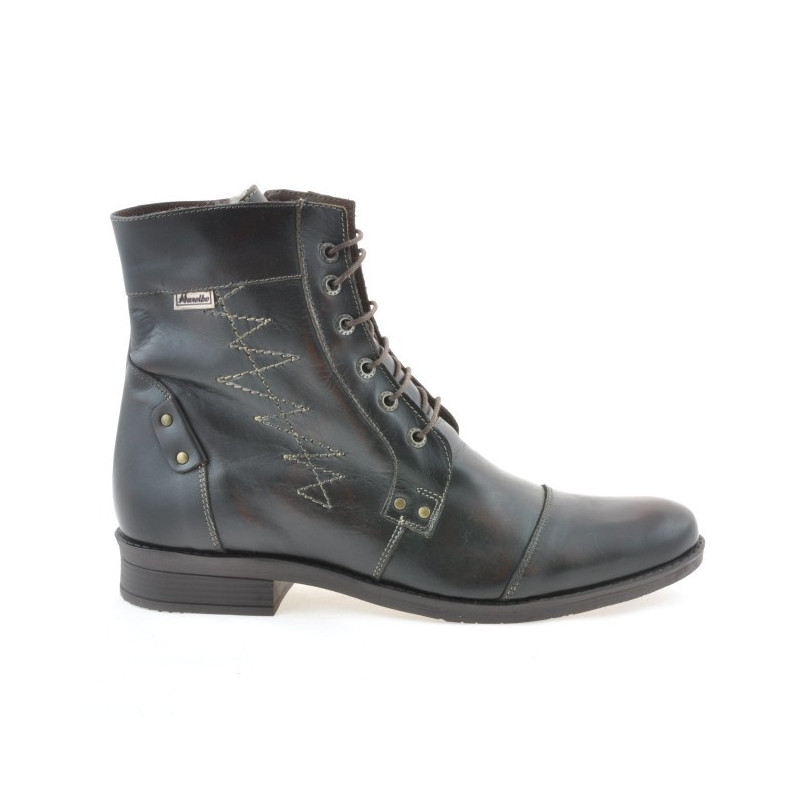 Herrenstiefeletten 418 a braun