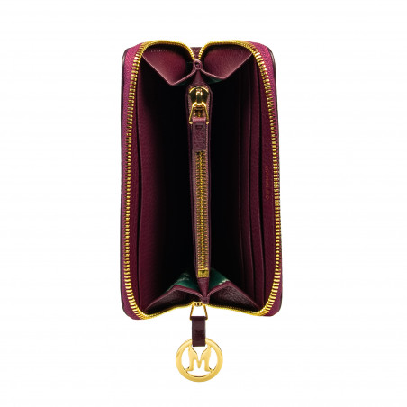 Damen-Geldbörse 204g burgundy