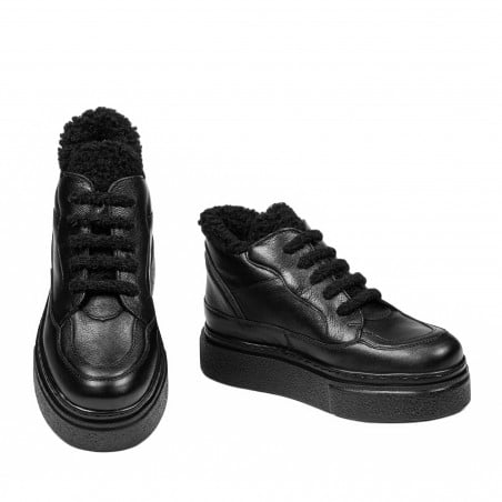 Damenstiefel 3403 schwarz