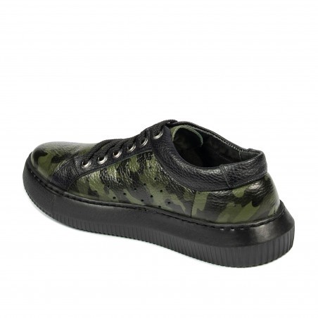 Herren Freizeitschuhe/Sportschuhe 841-1 Tarnung Grün