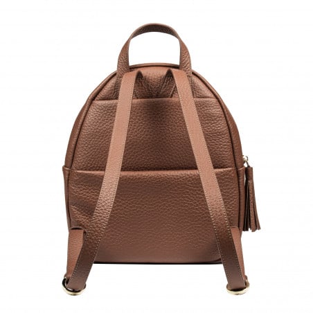 Damenrucksack 300g cognacbraun Elefant