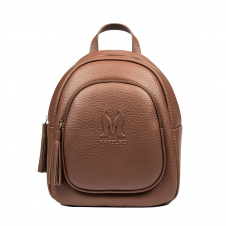 Damenrucksack 300g cognacbraun Elefant