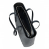Damentasche Schultertasche 034g 01 Indigo Safiano
