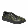 Herren Freizeitschuhe/Sportschuhe 841-1 Tarnung Grün