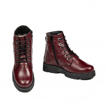 Kinderschuhe 3014-1 bordeaux