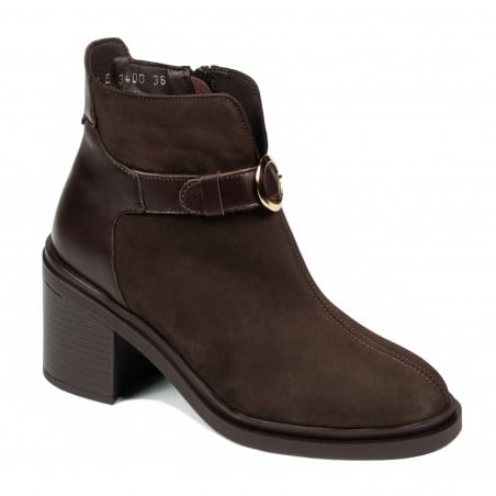 Damenstiefel 3400 Bufo Kaffeekombination