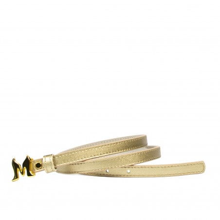 Damengürtel 42mc Gold