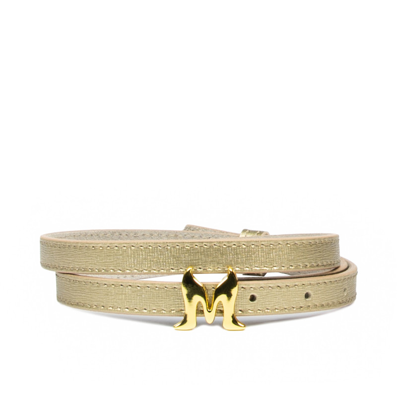Damengürtel 42mc Gold