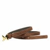 Damengürtel 42cm Wildleder braun