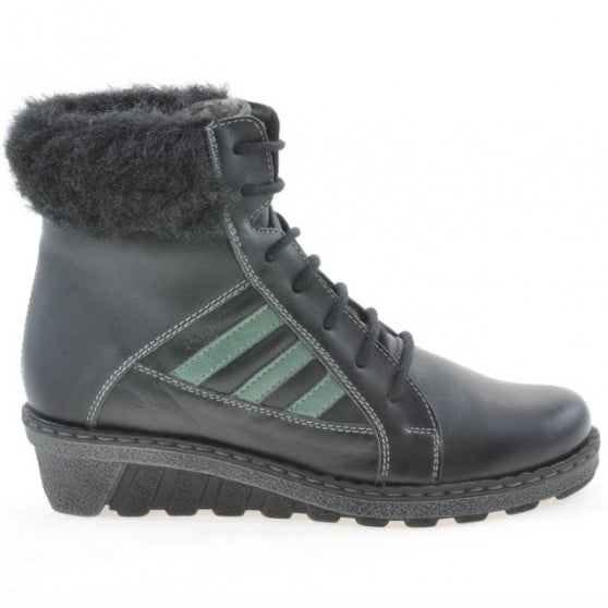 Damenstiefeletten 3226 schwarz