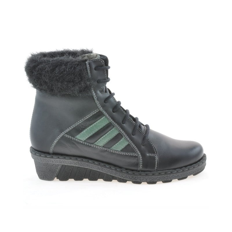 Damenstiefeletten 3226 schwarz
