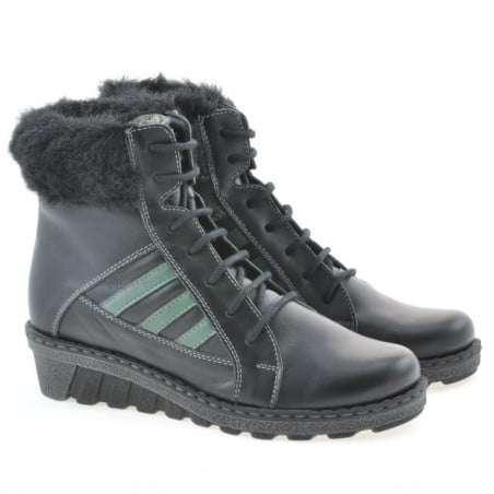 Damenstiefeletten 3226 schwarz