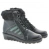 Damenstiefeletten 3226 schwarz