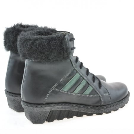Damenstiefeletten 3226 schwarz