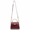 Damenschultertasche 033g burgundy