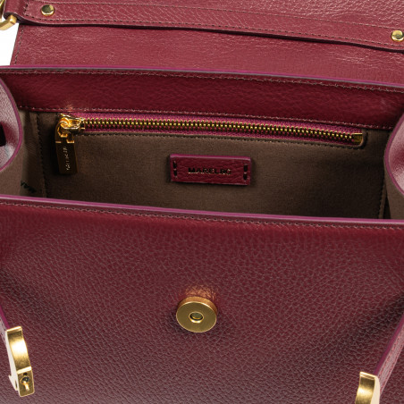 Damenschultertasche 033g burgundy