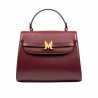 Damenschultertasche 033g burgundy