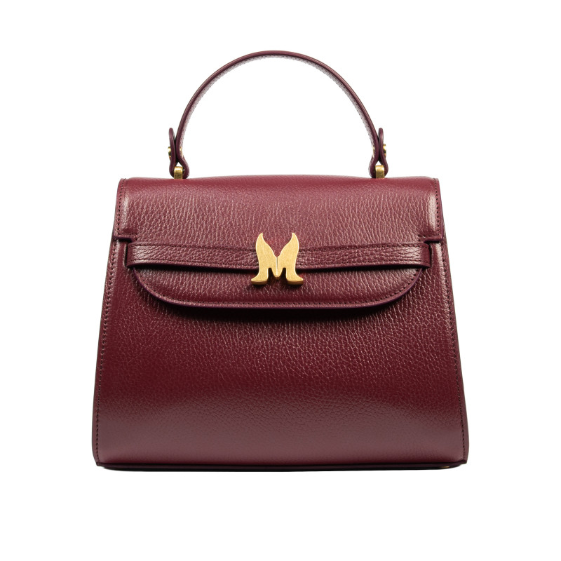 Damenschultertasche 033g burgundy