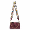 Damentasche Schultertasche 003g burgundy