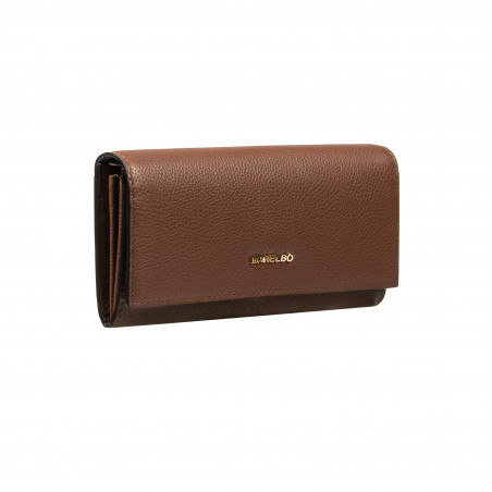 Damenportemonnaie 207g Cognacbraun