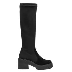 Damenschuhe 3404 schwarze Bufo kombiniert