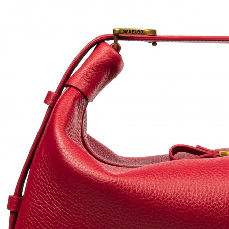 Damentasche Handtasche 038g rot