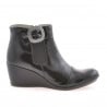 Damen Stiefeletten 238 schwarzer Lack