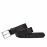 Herrengürtel 34bc schwarz Kaviar