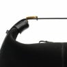 Damentasche Hand 038g Wildleder schwarz